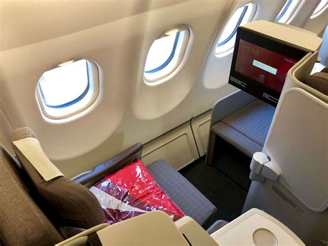 Luxurious Travel Iberia Business Class Seat Upon Boarding