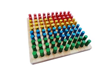 Wooden Peg Board | Preschool Equipment
