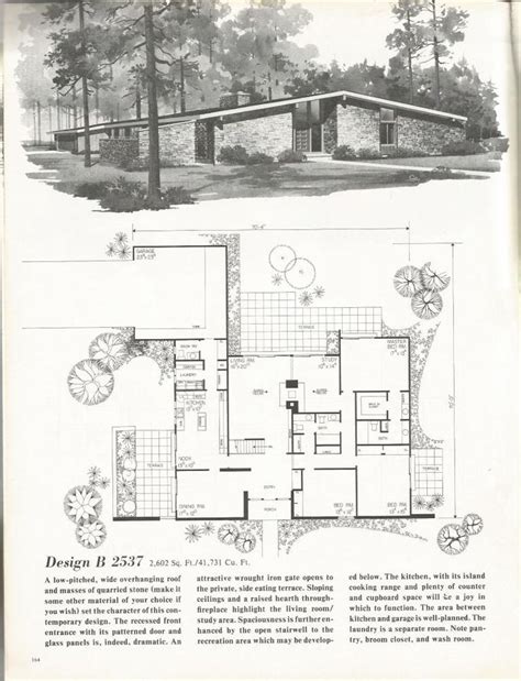 Vintage House Plans, Mid Century Homes, 1960s Homes in ... Search all house plans with photos.
