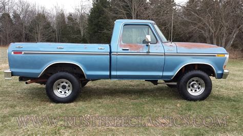 The gmc sierra is offered with different truck bed dimensions. 1979 Ford F150 4x4 SWB short bed Ranger Blue