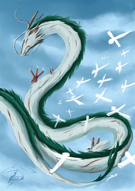Haku Dragon By Super Furet On Deviantart