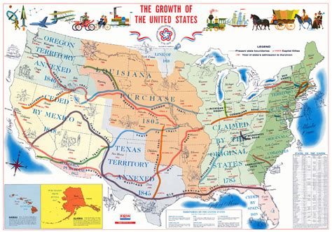 American History Maps Legends Of America