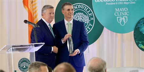2022 Presidential Global Citizen Award Presented To Mayo Clinic