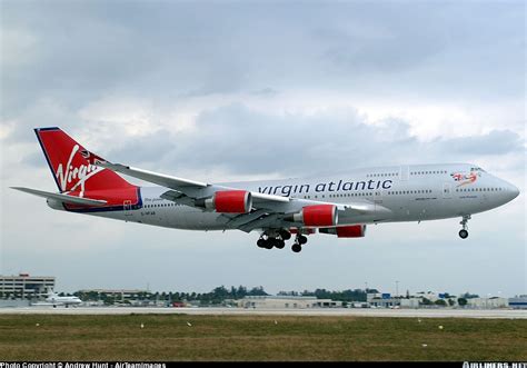 Boeing 747 4q8 Virgin Atlantic Airways Aviation Photo 0520594