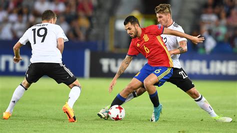 Germany national football team · fixtures / results / tv schedules / live streams · players · news · germany's fifa world cup squad and players to watch · coach's . Germany U21 1 - 0 Spain U21 - Match Report & Highlights