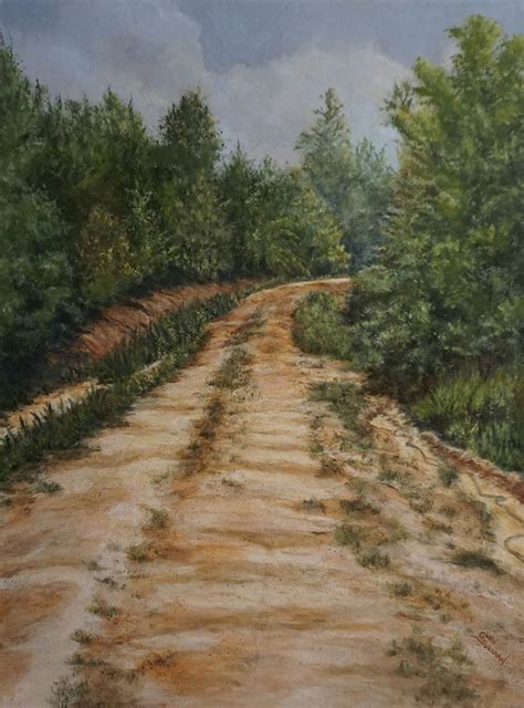 Dirt Road Painting At Explore Collection Of Dirt