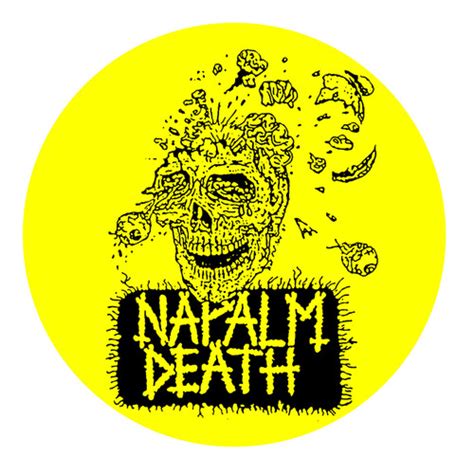 Napalm Death Pin Black Zone