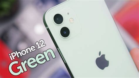 Green Iphone 12 Unboxing And First Impressions Youtube