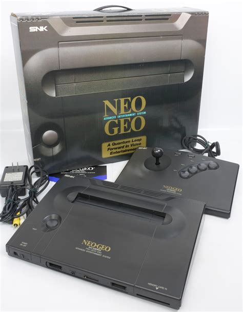 Neo Geo Aes Console System Boxed Ref 057704 Neo 0 Tested Snk Ebay