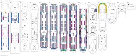 Adventure Of The Seas Deck 6 Deck Plan Tour