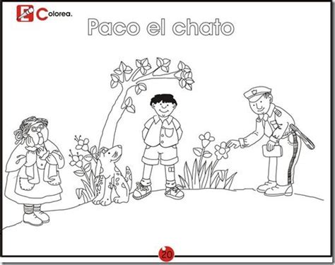 Paco chato 5 grado historia justgoing 2020. Paco el chato para colorear | Paco el chato, Colores, Chatas