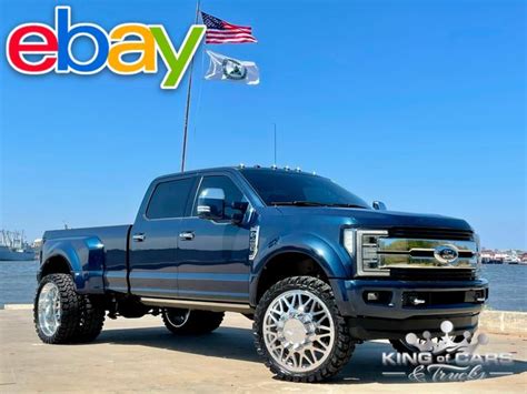 2018 Ford F 450 King Ranch Leveled On 28s Full Paint Match Westville