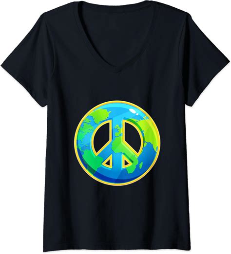 Womens World Peace Tshirt World Peace Ts Love Clothing