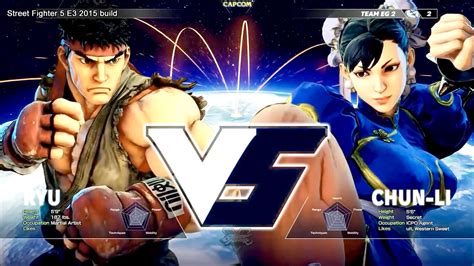 Street Fighter 5 Vs Screen 1 Out Of 3 Image Gallery