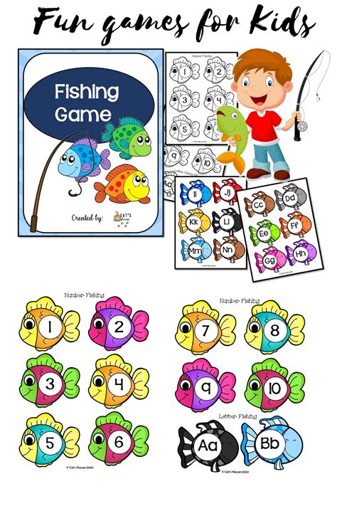 Updated Fishing Game Color Fishing Number Fishing Alphabet Fishing