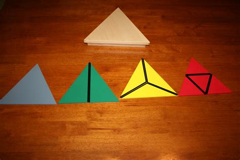 Our Country Road Montessori Triangle Box Lessons