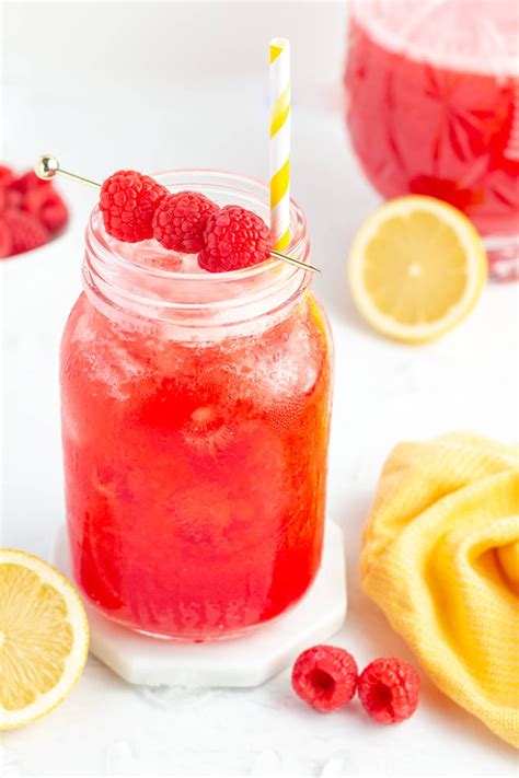Easy Raspberry Lemonade The Mindful Mocktail