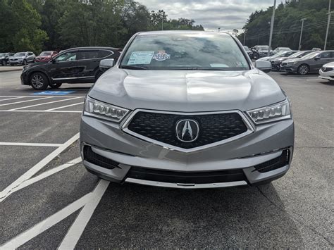 Pre Owned 2020 Acura Mdx Wtechnology Pkg In Lunar Silver Metallic