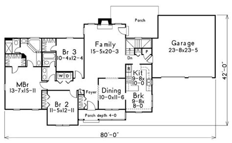 Country Plan 1708 Square Feet 3 Bedrooms 2 Bathrooms 5633 00020