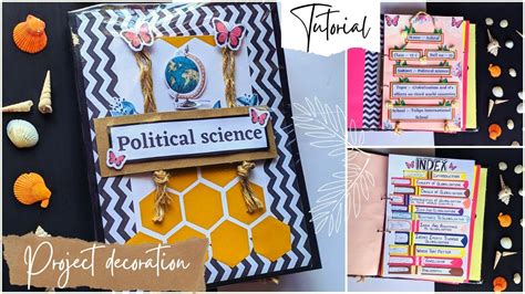 Project File Decoration Class 12th Political Science Project