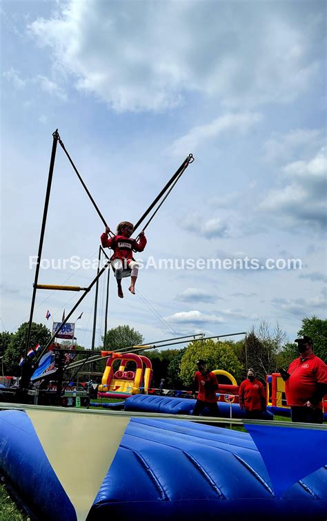 Extreme Air Euro Bungee Trampoline Jump Chicago Party Rentals