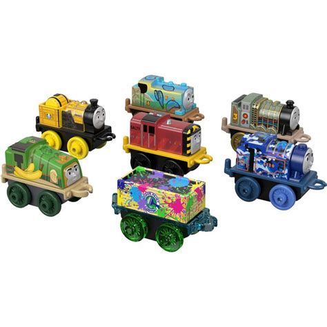 Thomas And Friends Minis Collectible Character Train Engines 7 Pack