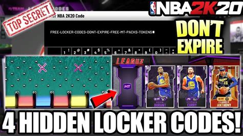 Find all nba 2k21 locker codes here for free players, packs, tokens, mt, and vc! EVERY WORKING *LOCKER CODE* IN NBA 2K20 MYTEAM - YouTube