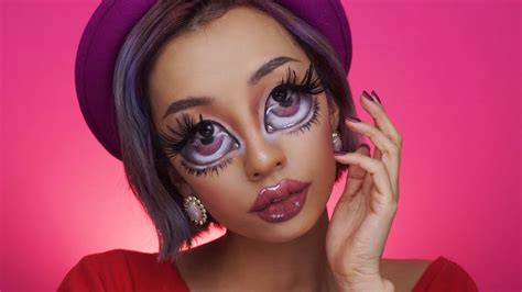 Bratz Doll Inspired Halloween Makeup Das Youtube Ideal Makeup