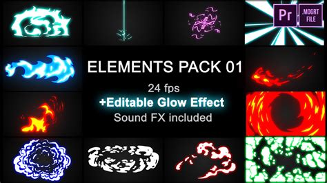 Elements Pack 01 - Motion Graphics Templates | Motion Array