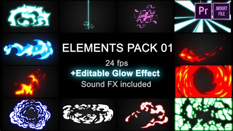 Smoke and fire simulation pack for vfx, motion graphics, transitions, titles, logos, etc. Elements Pack 01 - Motion Graphics Templates | Motion Array