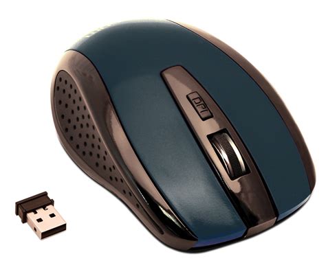 Mouse Pc Computadora Inalámbrico 24g Azul Argom 80600 En Mercado
