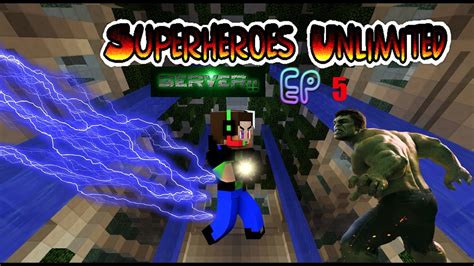 Superheroes Unlimited Modded Serversum Serverep 5 The Hulk Youtube