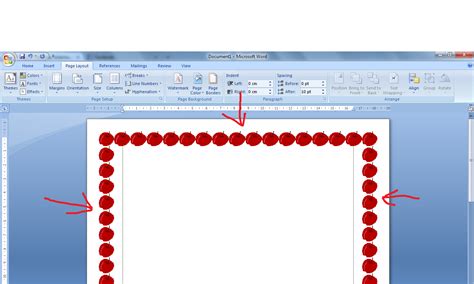 Panduan Sederhana Microsoft Office Cara Membuat Bingkai Pada Halaman Page Microsoft Offece