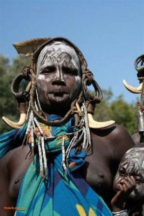 Mursi Woman In Ethiopia With The Most Unesco World Heritages Sites In Africa Ethiopia Is One