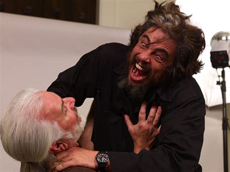 First Look Benicio Del Toro As The Wolfman