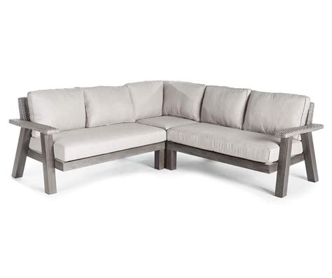 Broyhill Asheville All Weather Wicker Cushioned Patio Sectional Big