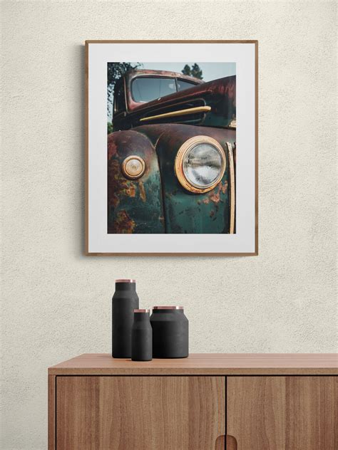 Vintage Car Wall Art Classic Car Photography Retro Wall - Etsy