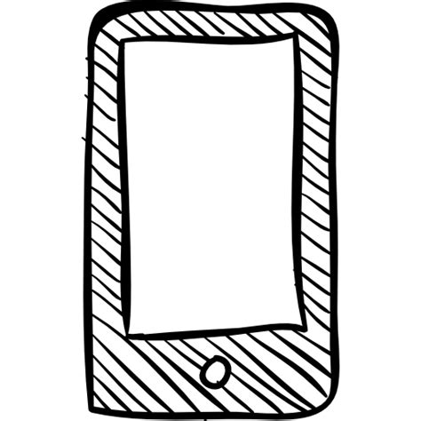 Tablet Computer Sketch Icon