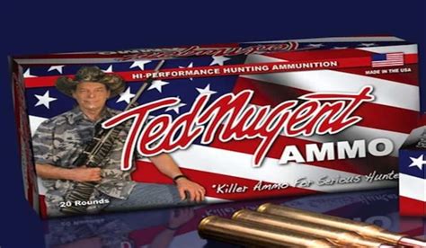 Ati To Distribute Ted Nugent Ammo Outdoorhub