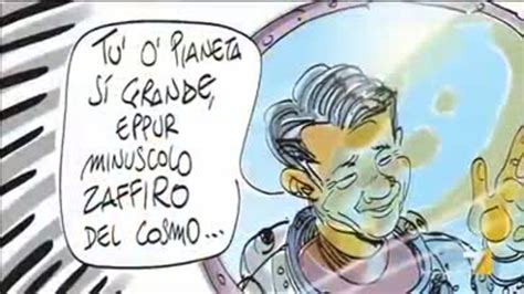Le frasi cult del sindaco di lucera rimbalzano sulla tv nazionale. Propaganda Live - Il cartoon di Makkox - Che bella madre terra...