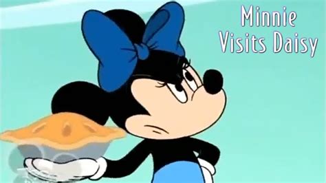 Minnie Visits Daisy Disney Minnie Mouse And Daisy Duck Cartoon