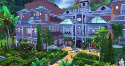 I renovated umbrage manor in the sims 4! Studio Sims Creation: Croft Manor • Sims 4 Downloads
