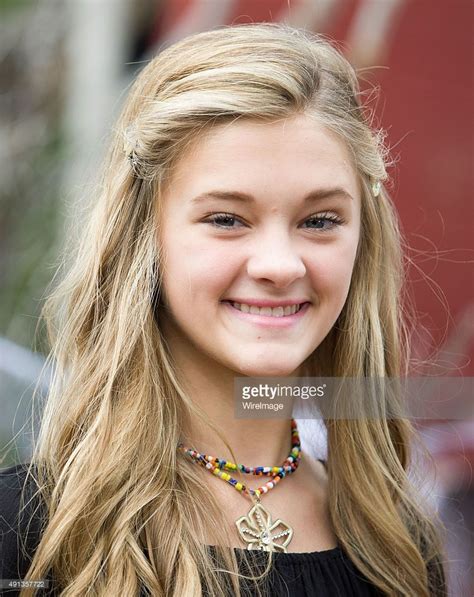 Actress Lizzy Greene Attends The Premiere Of Sony Pictures Entertainments Goosebumps At