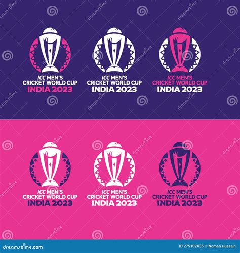 Icc Mens Cricket World Cup 2023 In India Editorial Image Illustration