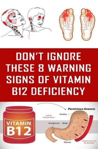 5 Warning Signs Of Vitamin B12 Deficiency You Should Never Ignore