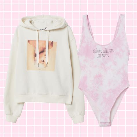 Ariana Grande Releases Merch Collection With Handm Ahead Of Her Us Tour