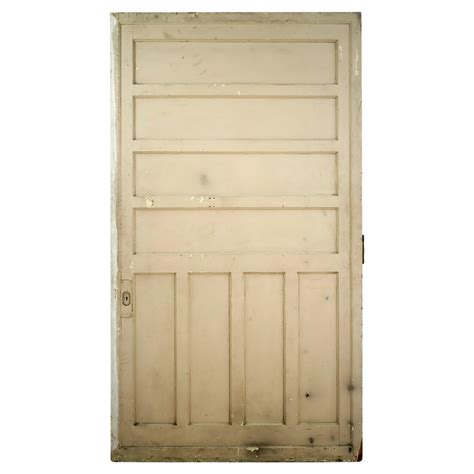 1890s Antique Pair Of Five Panel Pocket Doors At 1stdibs 1890 Pocket