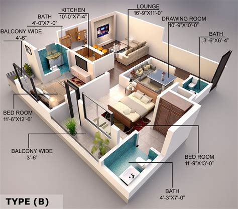 View 3d House Plans Sketchup Background Garden