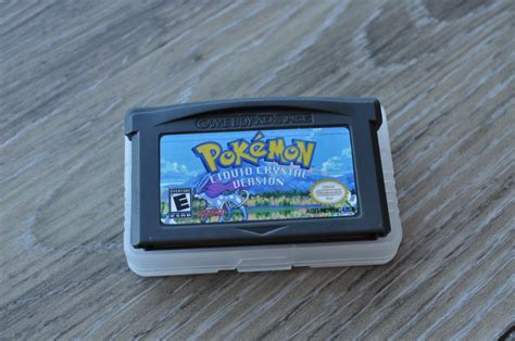 Pokemon Liquid Crystal Gba Saves Tested Ebay