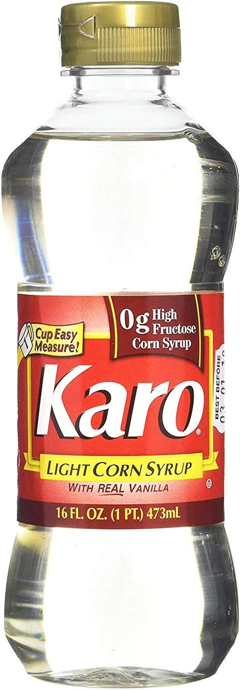 Karo Light Corn Syrup Vanilla Flavoured Gluten Free High Fructose